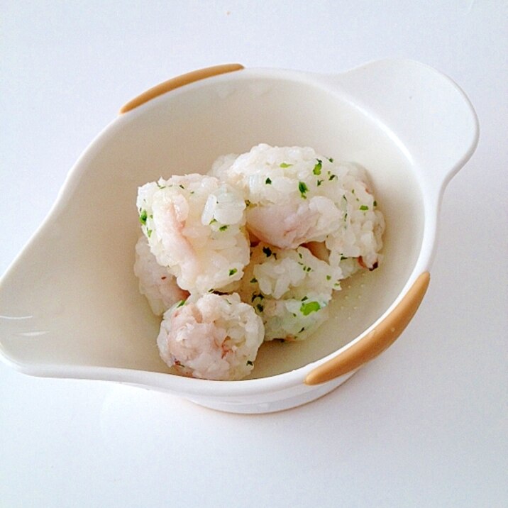 サワラと青のりのおにぎり 離乳食 レシピ 作り方 By とっこ 楽天レシピ サワラと青のりのおにぎり 離乳食 レシピ 作り方 By とっこ 楽天レシピ